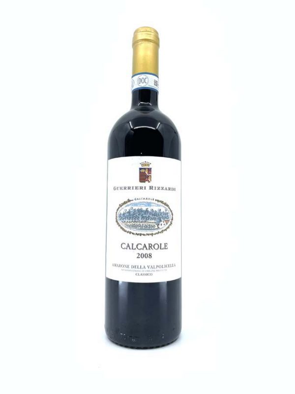 winebox GUERRIERI RIZZARDI-Amarone della Valpolicella CALCAROLE DOCG 2008